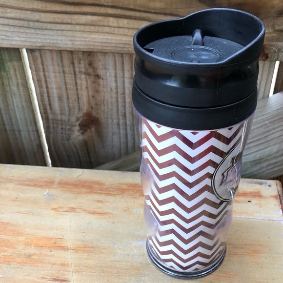 Whirley Drink Works 16oz MS State Bulldogs Maroon & White Chevron Tumbler - Picture 4 of 7